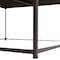 Flash Furniture Ashton 30 Square LeatherSoft Tufted Ottoman with Metal Frame, Light Brown LeatherSoft/Black Frame WX-TY-101-LTBRN-LT-BLK-GG - alternate 3